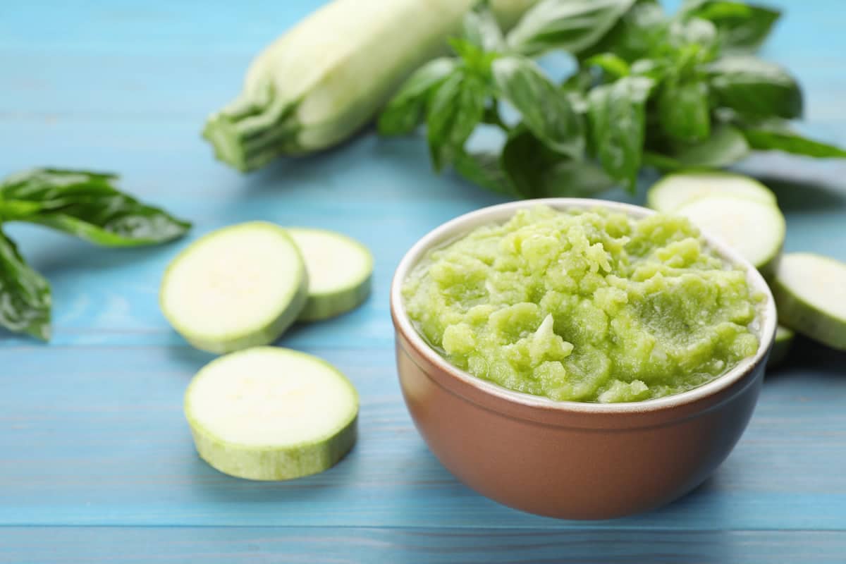 Purée de courgettes facile et rapide