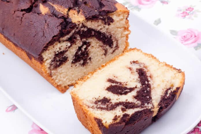 Cake marbré ultra moelleux