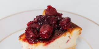 Cheesecake aux cerises