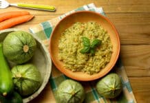 Comment faire risotto courgette