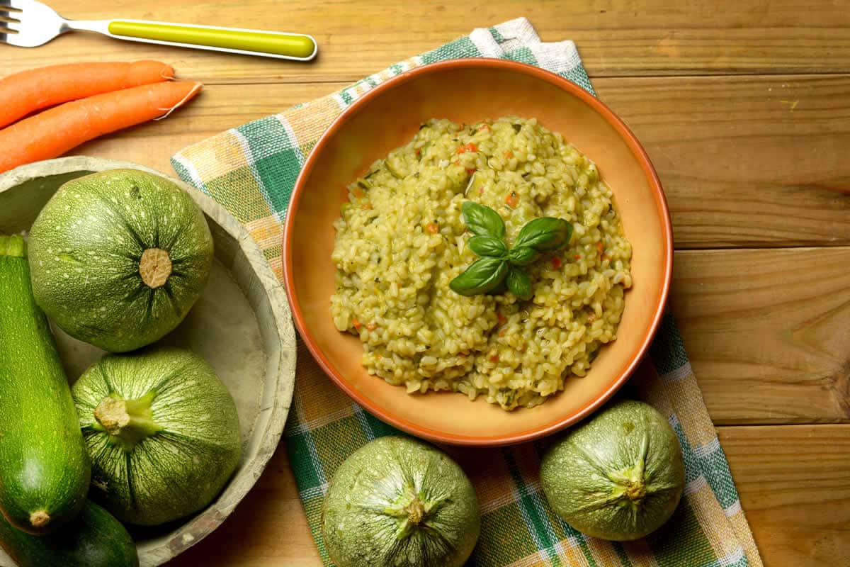 Comment faire risotto courgette