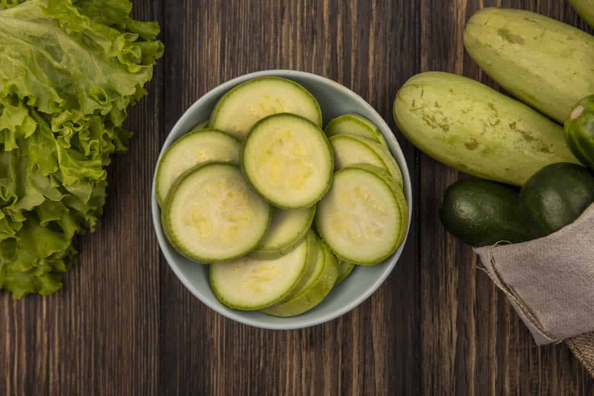 Courgettes à la vapeur pour 4 personnes
