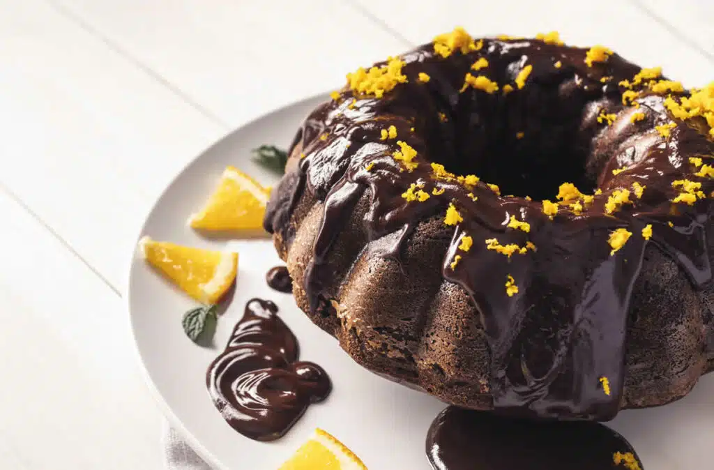 Gâteau chocolat et orange