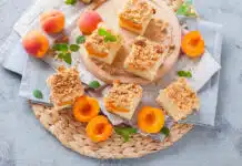 Gâteau crumble abricot