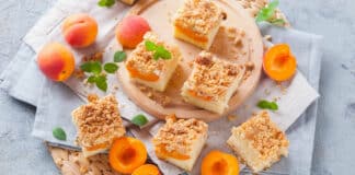 Gâteau crumble abricot
