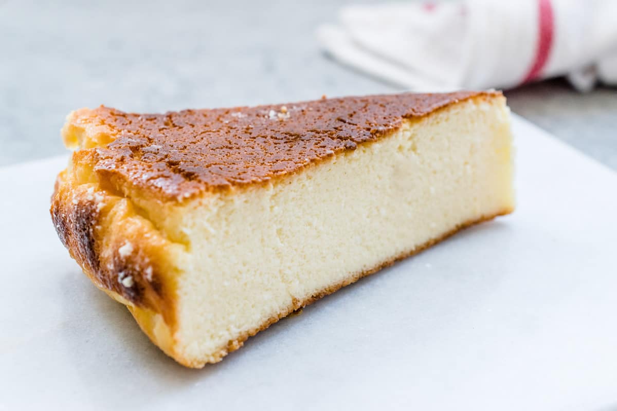 Gâteau de fromage blanc léger