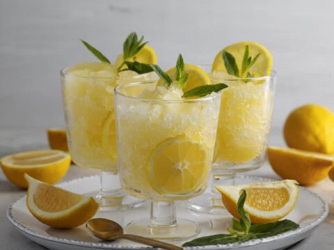 Granité de citron