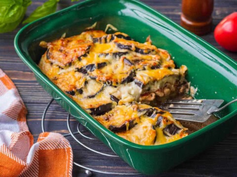 Gratin d'aubergines - la Moussaka