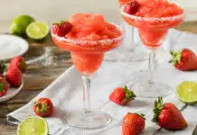 Margarita aux Fraises Sans Alcool