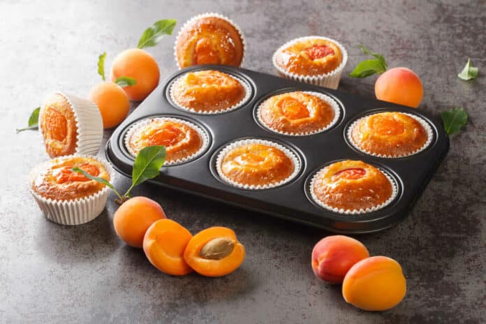Muffins aux abricots
