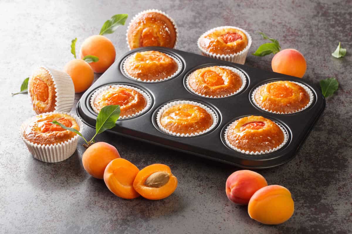 Muffins aux abricots