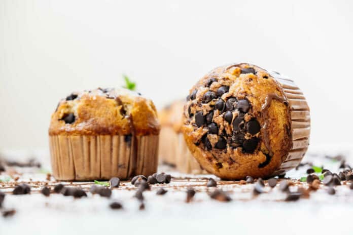 Muffins aux pépites de chocolat faciles