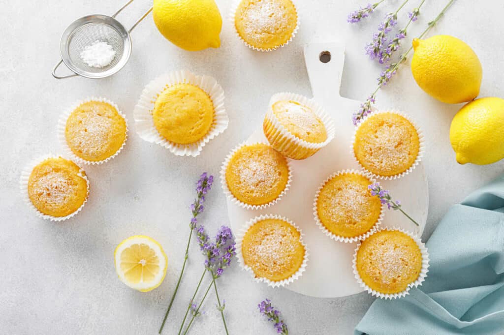 Muffins moelleux au citron