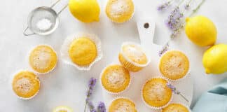 Muffins moelleux au citron