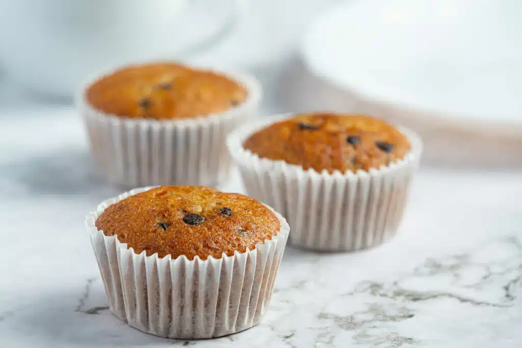Muffins moelleux pépites chocolat