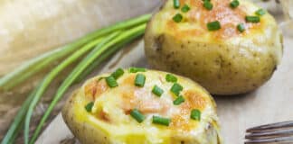 Pommes de terre farcies pour 4 personnes