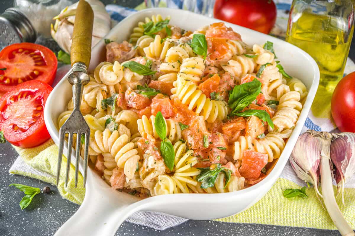 Salade de pâtes rapide et pas chère