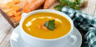 Soupe veloutée à la carotte