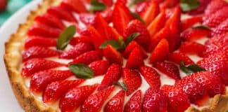 Tarte aux fraises pâte brisée