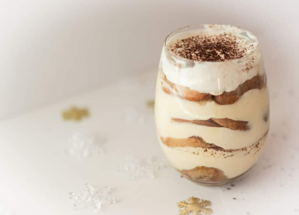 Verrines de tiramisu au mascarpone