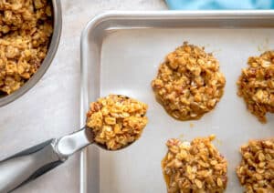 Banana and Oatmeal Cookies