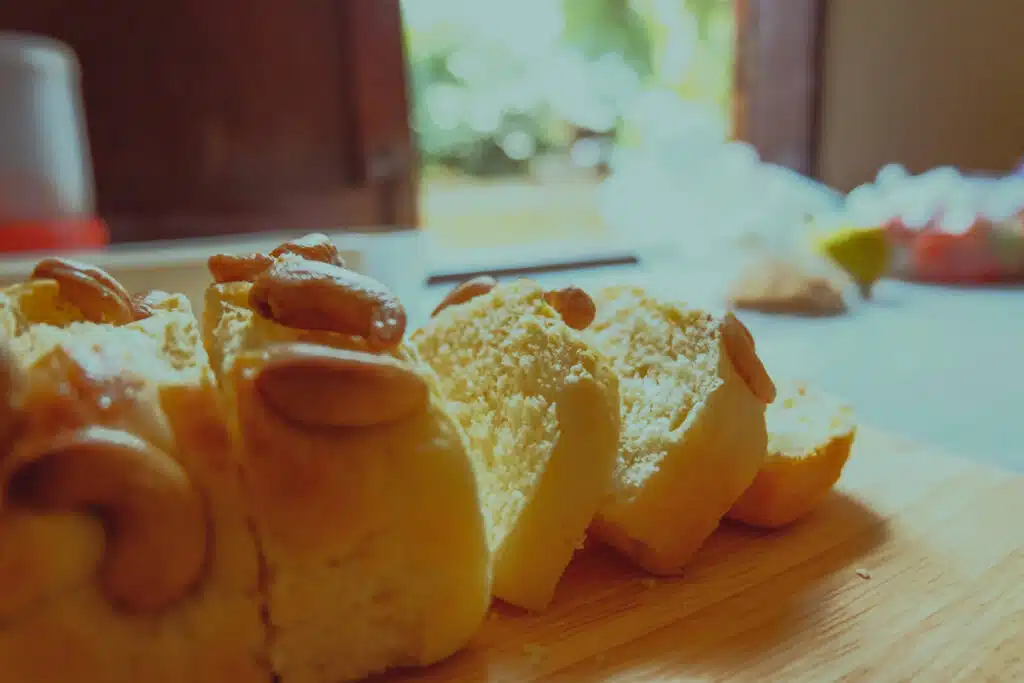 Cake à la vanille et aux noix de cajou