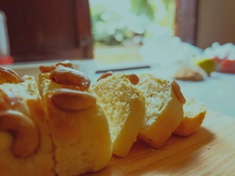 Cake à la vanille et aux noix de cajou