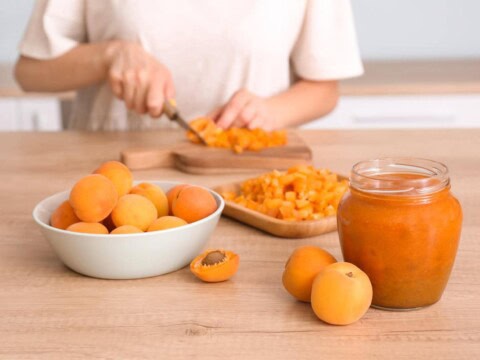 Confiture abricot à la vanille