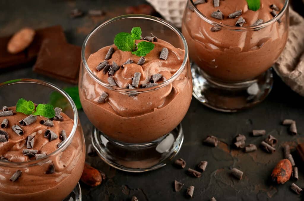 Délicieuse mousse au chocolat