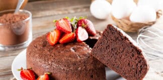 Gâteau chocolat aux blancs d'œufs