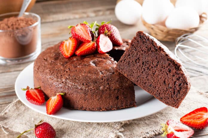 Gâteau chocolat aux blancs d'œufs