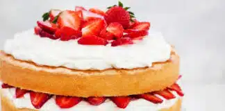 Gâteau victoria fraises
