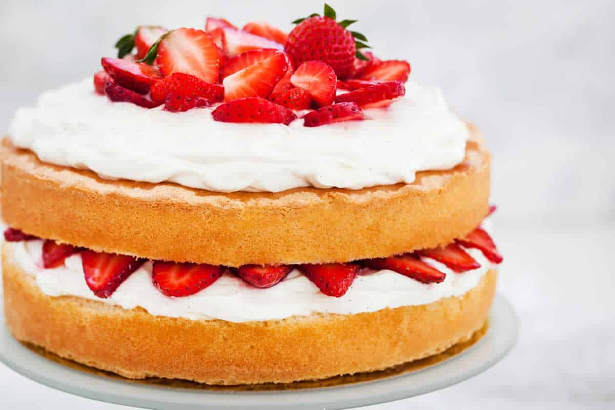 Gâteau victoria fraises