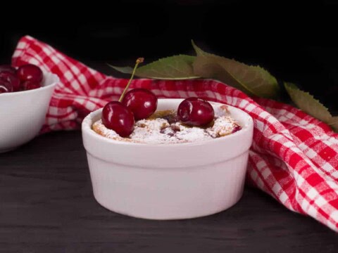 Mini clafoutis aux cerises