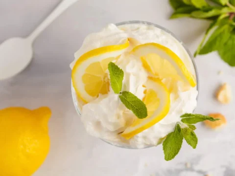mousse mascarpone au citron sans oeufs
