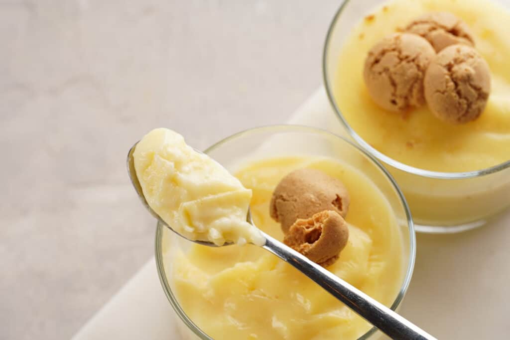 Pudding crémeux à la vanille