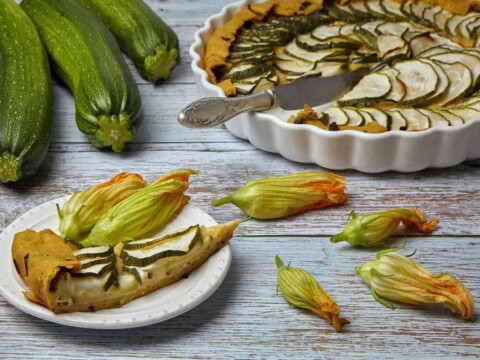 Tarte aux courgettes facile