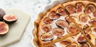 Tarte aux figues et amandes