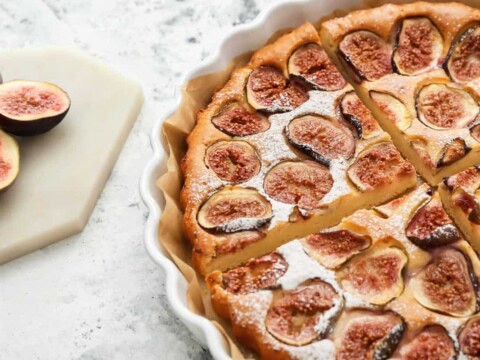 Tarte aux figues et amandes