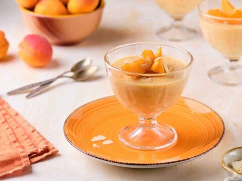 Crème aux abricots