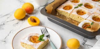 Gâteau léger aux abricots