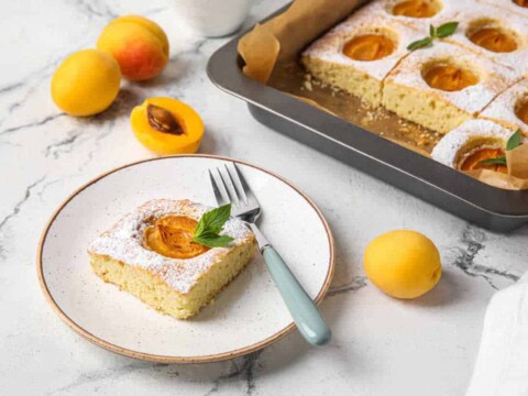 Gâteau léger aux abricots