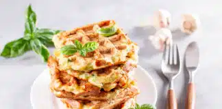 Gaufre courgette healthy