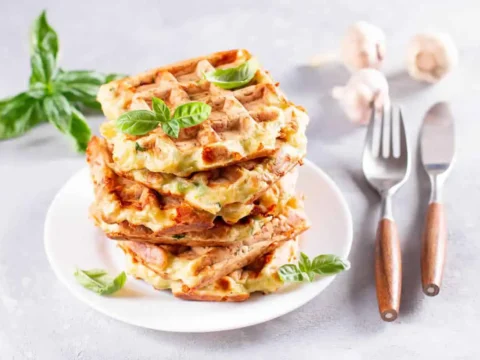 Gaufre courgette healthy