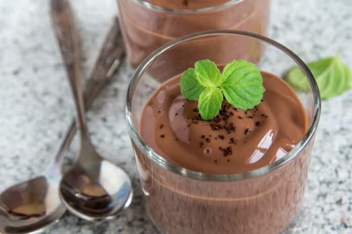 Mousse au chocolat onctueuse