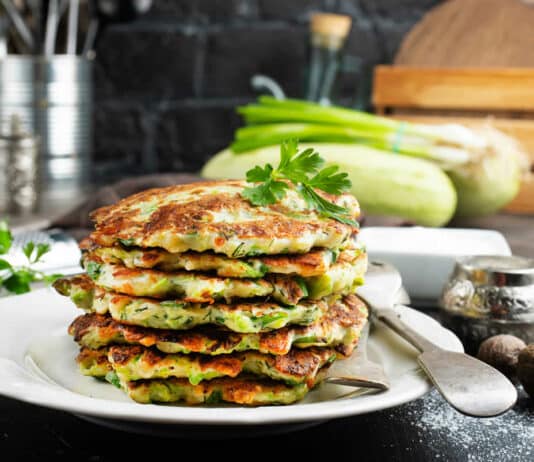 Pancakes à la courgette faciles