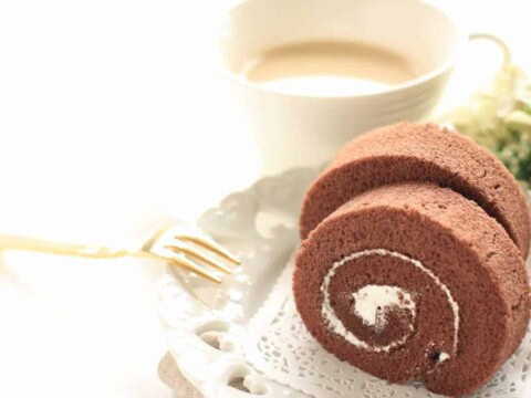 Roulé au chocolat et mascarpone
