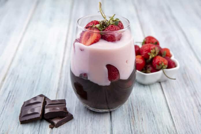 Smoothie Chocolat fraise