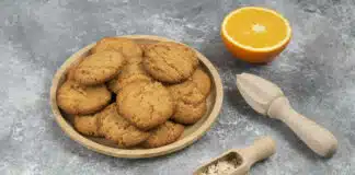 Biscuits à l'orange et aux flocons d'avoine