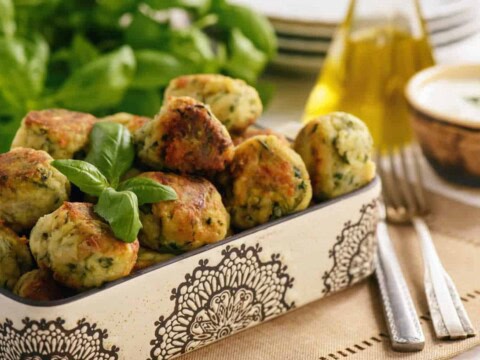 Boulettes de courgette au fromage feta